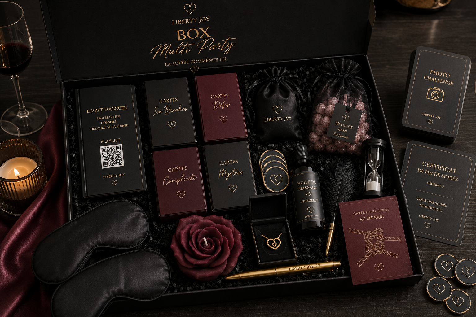 Box Multiparty — Coffret Soirée à Plusieurs