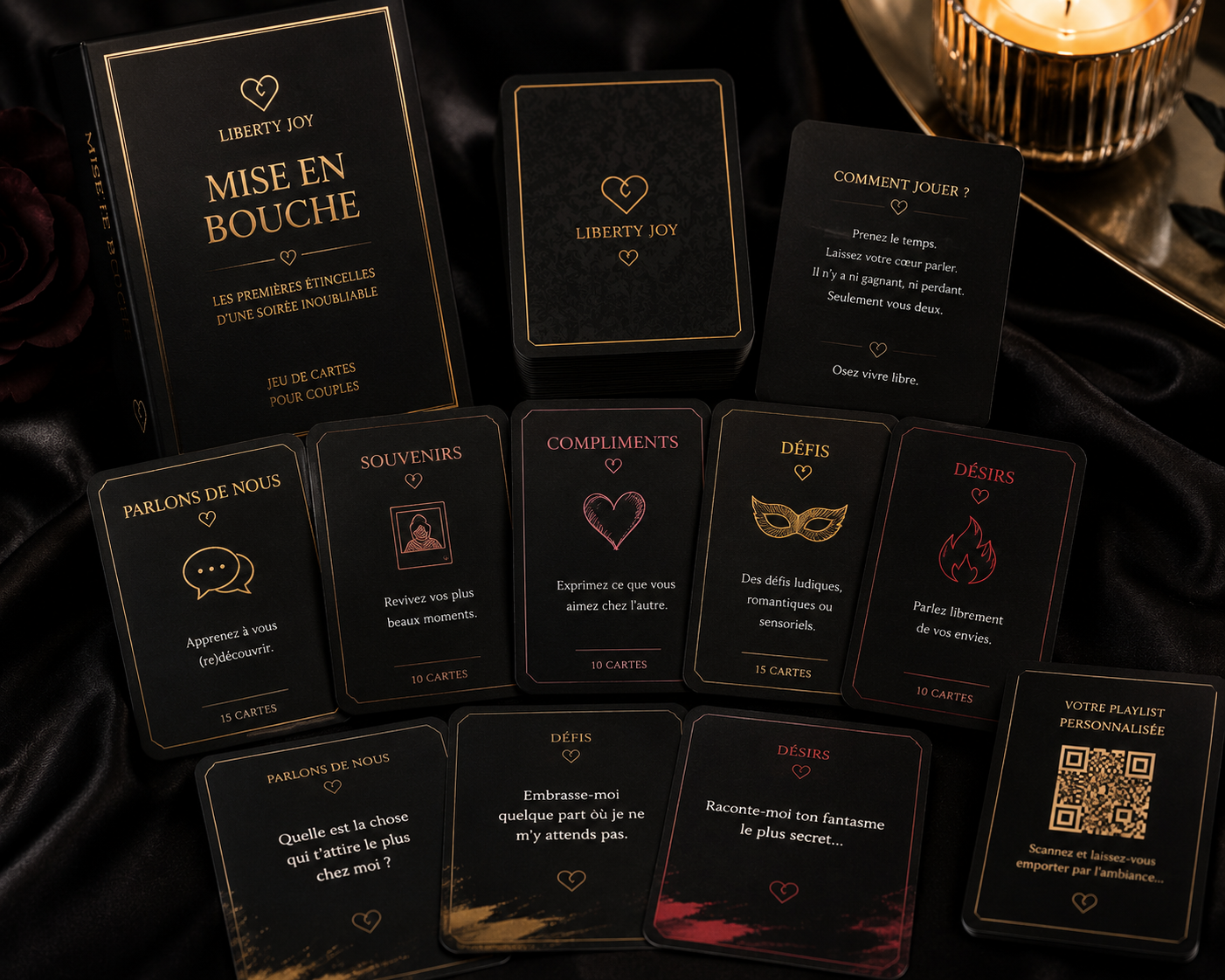 Mise en Bouche — Jeu de Cartes Découverte pour Couples